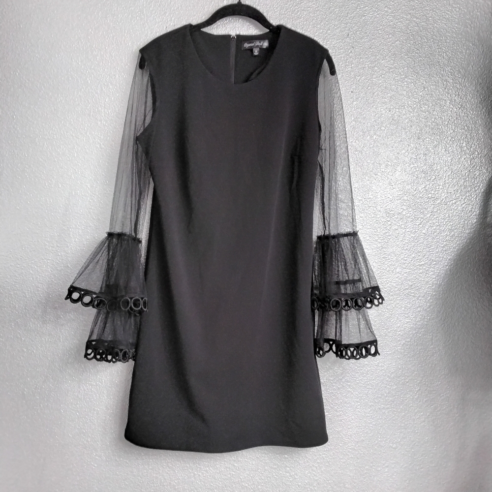 Crystal Doll Little Black Dress Size M